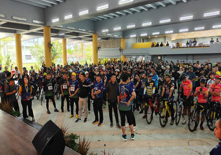 Seramai 126 Peserta Fun Ride Dan Hampir 3000 Peserta Fun Run Meriahkan Sambutan Hari Sukan Negara Peringkat Bahagian Bintulu Tahun 2025 