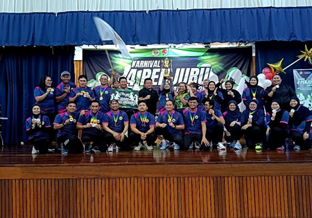 Jabatan Belia Dan Sukan Negeri Sarawak Naib Johan Dalam Pertandingan Bola Jaring Sukan Empat Penjuru JABES Tahun 2025