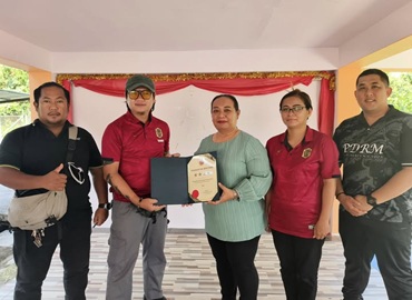 Kelab Belia Gagasan Pekan Song Terima Sijil Penarafan 4 Bintang 