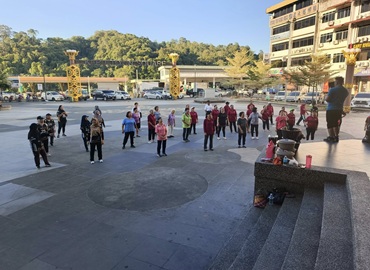 Senaman Warga Emas Aktif Peringkat Bahagian Kapit 2025 Siri 1