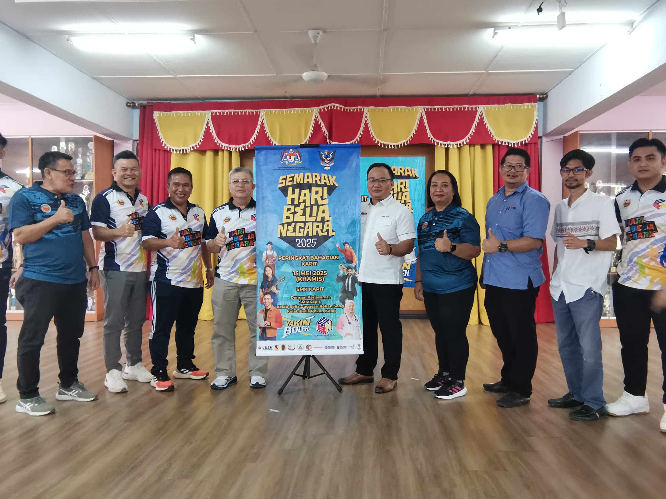 SEMARAK HBN 2025 SEBAGAI PLATFORM BELIA KAPIT SERLAH POTENSI DIRI