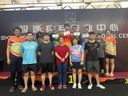 1000 Liga Peringkat Bahagian Kuching Bagi Acara Ping Pong 