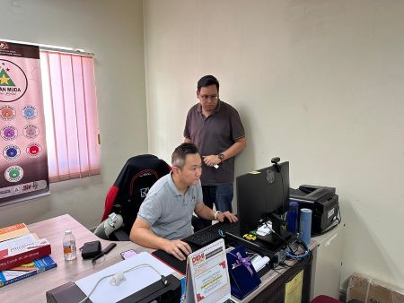 Kerja Pemasangan Perisian Antivirus Di Komputer Pegawai Dan Kakitangan di PBSB Kuching