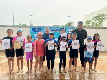 Kemahiran Latihan Asas Sukan (KLAS) Renang Fasa 2 Bahagian Kuching