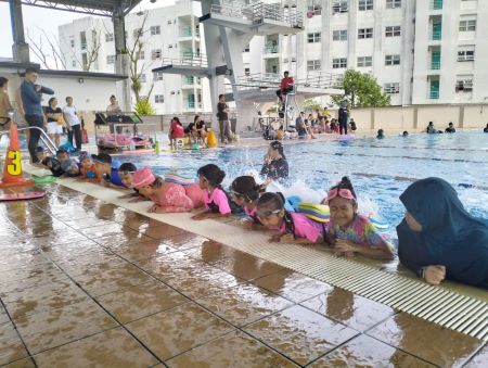 Kemahiran Latihan Asas Sukan (KLAS) Renang Fasa 2 Bahagian Kuching