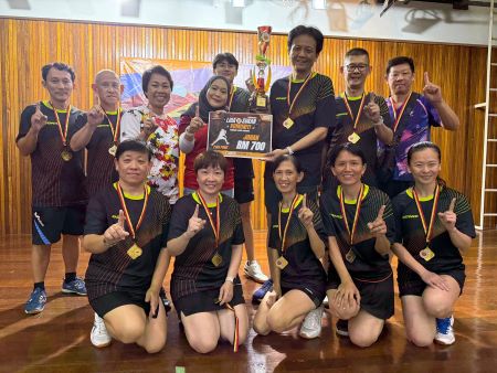 Pasukan Kuching Cemerlang Di Pentas Liga Sukan Komuniti Peringkat Negeri Sarawak