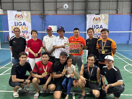 PEMENANG LIGA SUKAN KOMUNITI PERINGKAT BAHAGIAN KUCHING