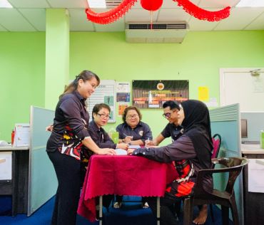 MESYUARAT PENYELARASAN PERTANDINGAN HAFAZAN RAKAN MUDA RAMADAN BAHAGIAN KUCHING