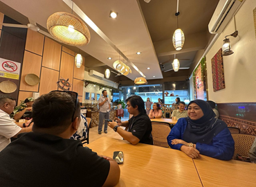 PBSB LIMBANG HADIRI PEMBUKAAN KEDAI SATU SELERA LIMBANG