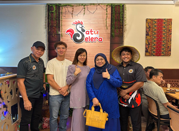 PBSB LIMBANG HADIRI PEMBUKAAN KEDAI SATU SELERA LIMBANG