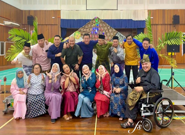 RAMAH TAMAH AIDIL FITRI JABATAN BELIA DAN SUKAN NEGERI SARAWAK 