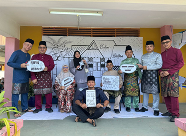WARGA PBSB LIMBANG HADIRI RAMAH TAMAH SMK AGAMA LIMBANG