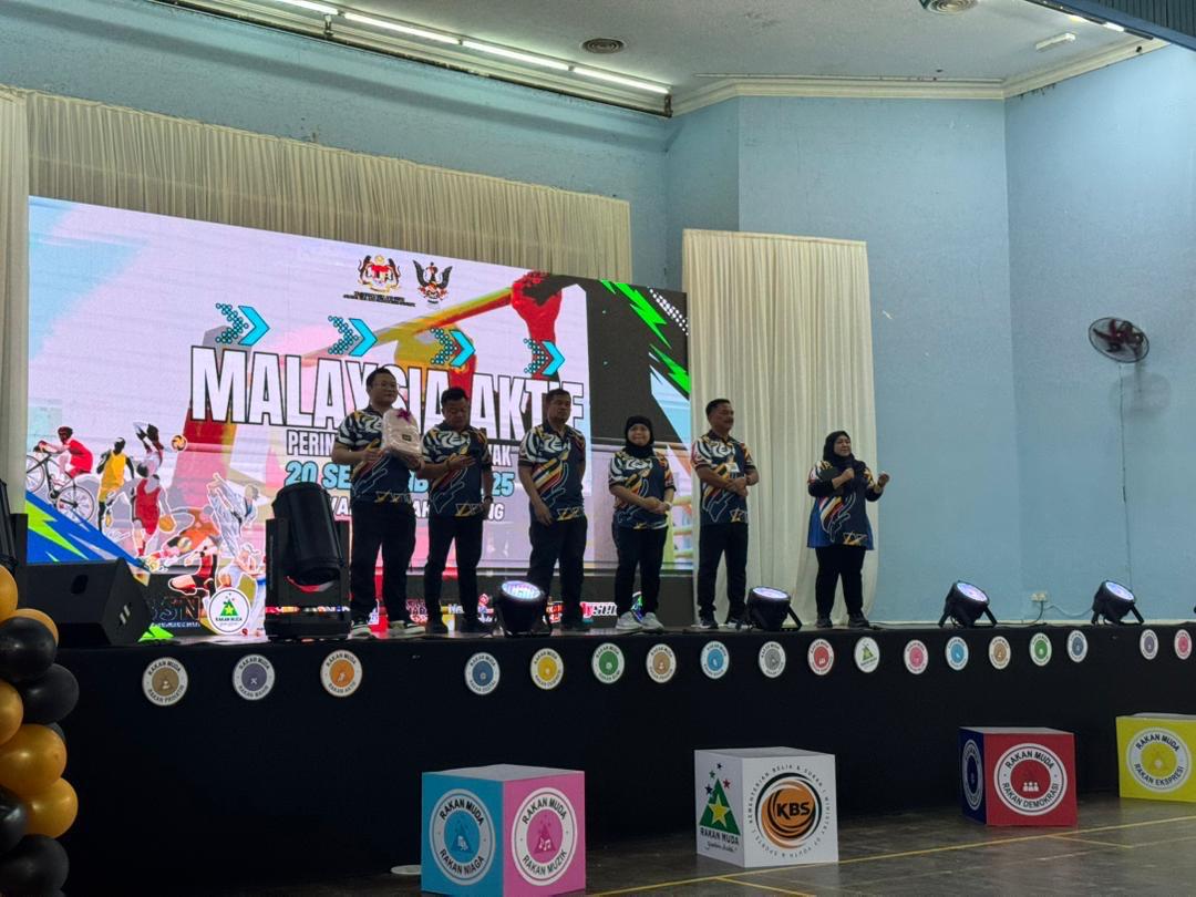 MALAYSIA AKTIF PERINGKAT NEGERI SARAWAK MENYEMARAKKAN LAGI PERPADUAN KAUM MELALUI AKTIVITI SUKAN 