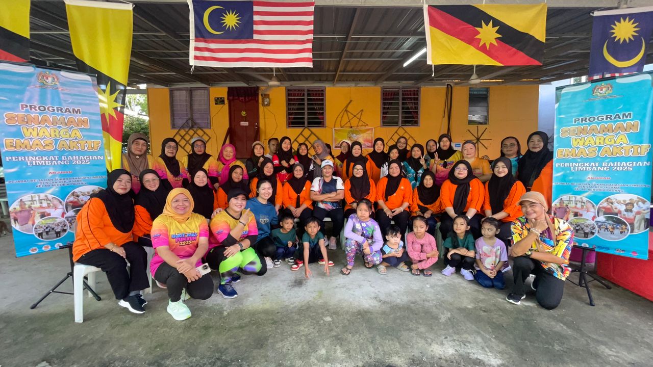 SENAMAN WARGA EMAS PERINGKAT BAHAGIAN LIMBANG 2025 MERIAH DAN MENGASYIKKAN.