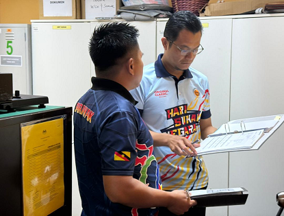 PEMERIKSAAN ASET ALIH KERAJAAN DAN VERIFIKASI STOR BAGI TAHUN 2025 DI PBSB MIRI