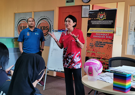 Sesi Taklimat Dan Cabut Undi Acara Pingpong Dan Bola Jaring : Liga Sukan Komuniti Bahagian Miri 2025