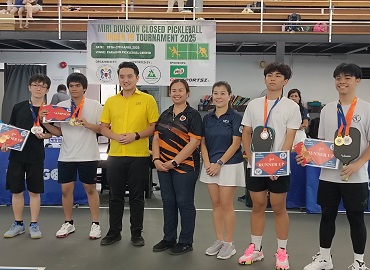 KEJOHANAN TERTUTUP U19 PICKLEBALL MIRI 2025 CUNGKIL BAKAT ATLIT MUDA