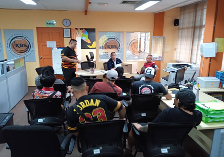 Sesi Taklimat Dan Cabut Undi Acara Sepak Takraw : Liga Sukan Komuniti Bahagian Miri 2025