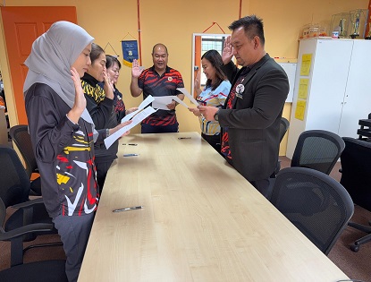 PBSB Miri Laksana Sesi Bacaan Ikrar Perakuan Akta Rahsia Rasmi 1972