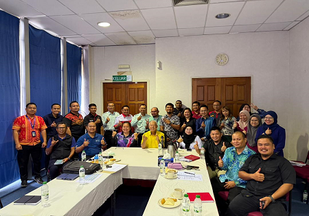 Sesi Lawatan Tapak Dan Mesyuarat Jawatankuasa Pelaksana Unity Walk Hari Sarawak 2025