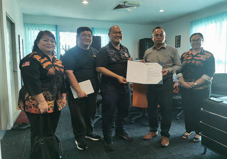Kunjungan Hormat Pejabat Belia Dan Sukan Bahagian Miri ke Residen Bahagian Miri