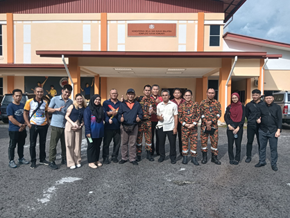PEMERIKSAAN PENGESAHAN PERMIT OPERASI (OP) DI KOMPLEKS SUKAN KOMUNITI MUKAH 