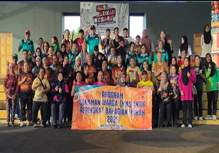 WARGA DALAT SAMBUT HARI SUKAN NEGARA DI WATERFRONT DALAT