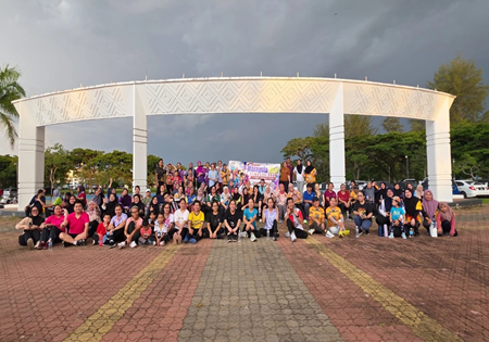 PROGRAM MALAYSIA AKTIF KOMUNITI MUKAH CAPAI SASARAN BERGANDA