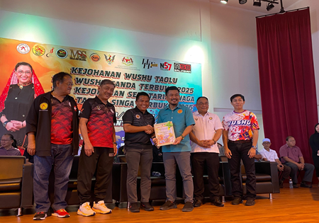 MAJLIS PERASMIAN KEJOHANAN WUSHU TAOLU DAN WUSHU SANDA TERBUKA SARAWAK 2025