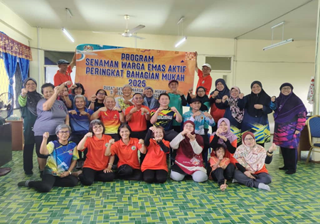 TAI CHI MENJADI PILIHAN SIRI 2 SENAMAN WARGA EMAS AKTIF MUKAH