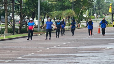 BERJALAN 1000 LANGKAH (MALAYSIA AKTIF@KOMUNITI) SEMARAKKAN GAYA HIDUP SIHAT DI KOTA SAMARAHAN 