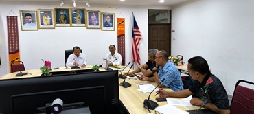KUNJUNGAN HORMAT KE PEJABAT DAERAH SEBUYAU SEMPENA PROGRAM FIESTA RAKAN MUDA ANJURAN PEJABAT BELIA DAN SUKAN BAHAGIAN SAMARAHAN