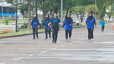 BERJALAN 1000 LANGKAH (MALAYSIA AKTIF@KOMUNITI) SEMARAKKAN GAYA HIDUP SIHAT DI KOTA SAMARAHAN 