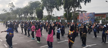 SAMBUTAN HARI SUKAN NEGARA 2025 PERINGKAT IBU PEJABAT POLIS DAERAH KOTA SAMARAHAN