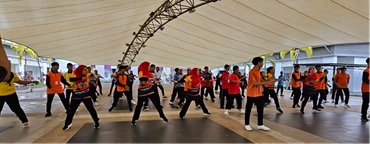 SAMARAHAN SEMARAKKAN GAYA HIDUP SIHAT BERSAMA MALAYSIA AKTIF@KOMUNITI 2025 SIRI YANG KE-10