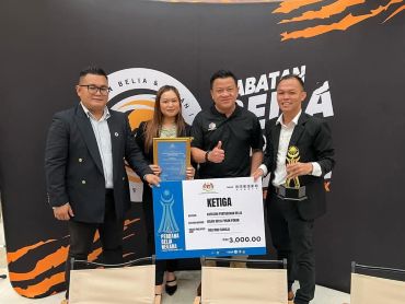 APBN NEGERI SARAWAK (TEMPAT KETIGA) MILIK KELAB BELIA PEKAN PAKAN