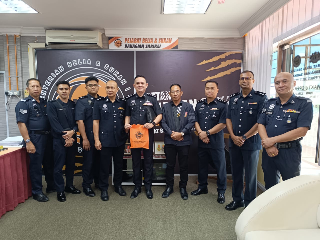 LAWATAN JALINAN PEMUAFAKATAN BERSAMA PDRM IPD DAERAH SARIKEI