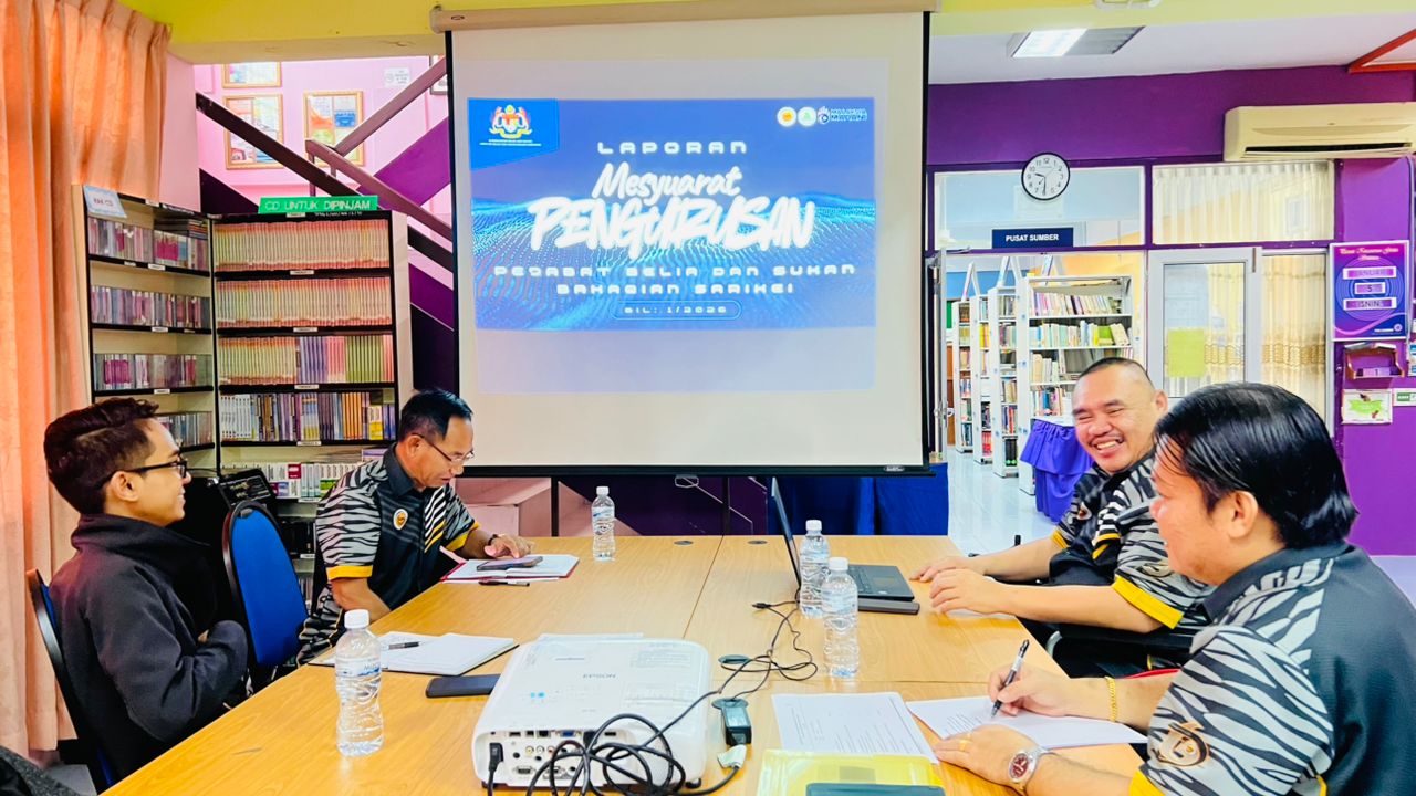 MESYUARAT PENGURUSAN BIL.1/2026, PEJABAT BELIA DAN SUKAN BAHAGIAN SARIKEI