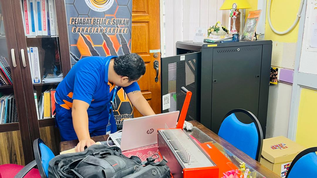 PMW (Preventive maintebabce Work)  DI PEJABAT BELIA DAN SUKAN BAHAGIAN SARIKEI