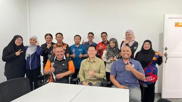 LAWATAN PEMERIKSAAN ASET DAN STOK KE PEJABAT BELIA DAN SUKAN BAHAGIAN SARIKEI