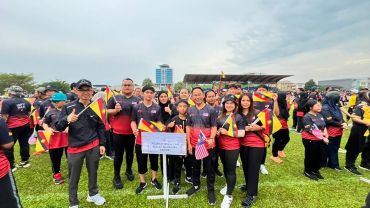 PBSB SARIKEI TURUT MEMBERIKAN SOKONGAN YANG PADU KETIKA MENYAMBUT HARI KEBANGSAAN PERINGKAT NEGERI SARAWAK 2025