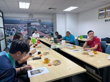 PERBINCANGAN AWAL AKTIVITI DI TAMAN RIMBA SEBANGKOI SEMPENA PESTA SARIKEI