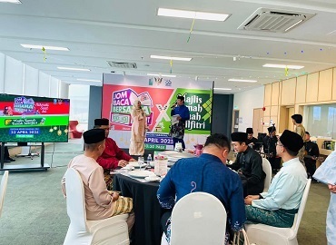 PROGRAM JOM BACA BERSAMA 10 MINIT 2025 DAN MAJLIS RAMAH TAMAH AIDILFITRI PUSTAKA NEGERI SARAWAK SIBU