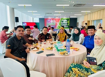 PROGRAM JOM BACA BERSAMA 10 MINIT 2025 DAN MAJLIS RAMAH TAMAH AIDILFITRI PUSTAKA NEGERI SARAWAK SIBU