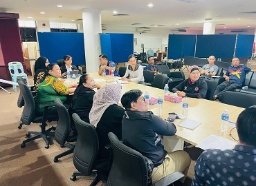 MESYUARAT PENYEDIAAN GERAI RAYA SEMPENA MAJLIS BERLANGGAR MEJA MAKSAK BAHAGIAN SIBU