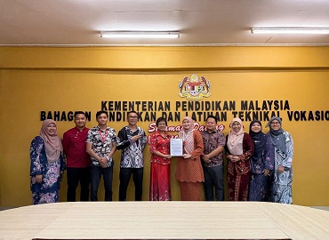 SESI PERBINCANGAN KERJASAMA ANTARA KOLEJ VOKASIONAL SIBU DAN PEJABAT BELIA DAN SUKAN BAHAGIAN SIBU