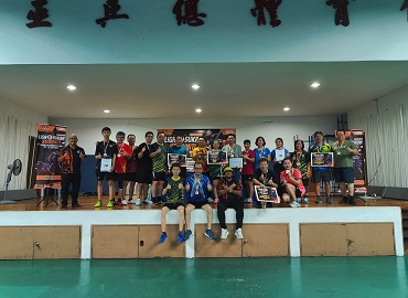 MAZAKA JOHAN BAGI PERTANDINGAN PING PONG BERPASUKAN SEMPENA LIGA SUKAN KOMUNITI (LSK) PERINGKAT BAHAGIAN SIBU 2025