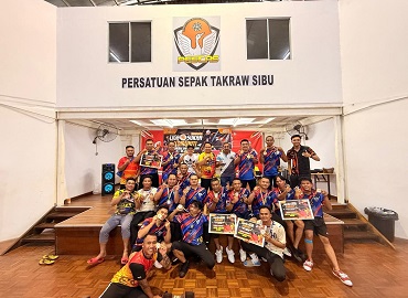 CARI TAMBANG A JOHAN BAGI PERTANDINGAN SEPAK TAKRAW SEMPENA LIGA SUKAN KOMUNITI (LSK) PERINGKAT BAHAGIAN SIBU 2025