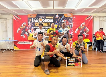 CARI TAMBANG A JOHAN BAGI PERTANDINGAN SEPAK TAKRAW SEMPENA LIGA SUKAN KOMUNITI (LSK) PERINGKAT BAHAGIAN SIBU 2025