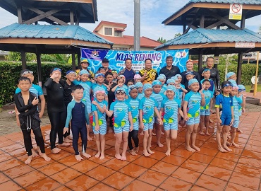 KEMAHIRAN LATIHAN ASAS SUKAN (KLAS) RENANG 2025 FASA 1 - KATEGORI KANAK-KANAK B40 (UMUR 6 HINGGA 12 TAHUN) DI SIBU